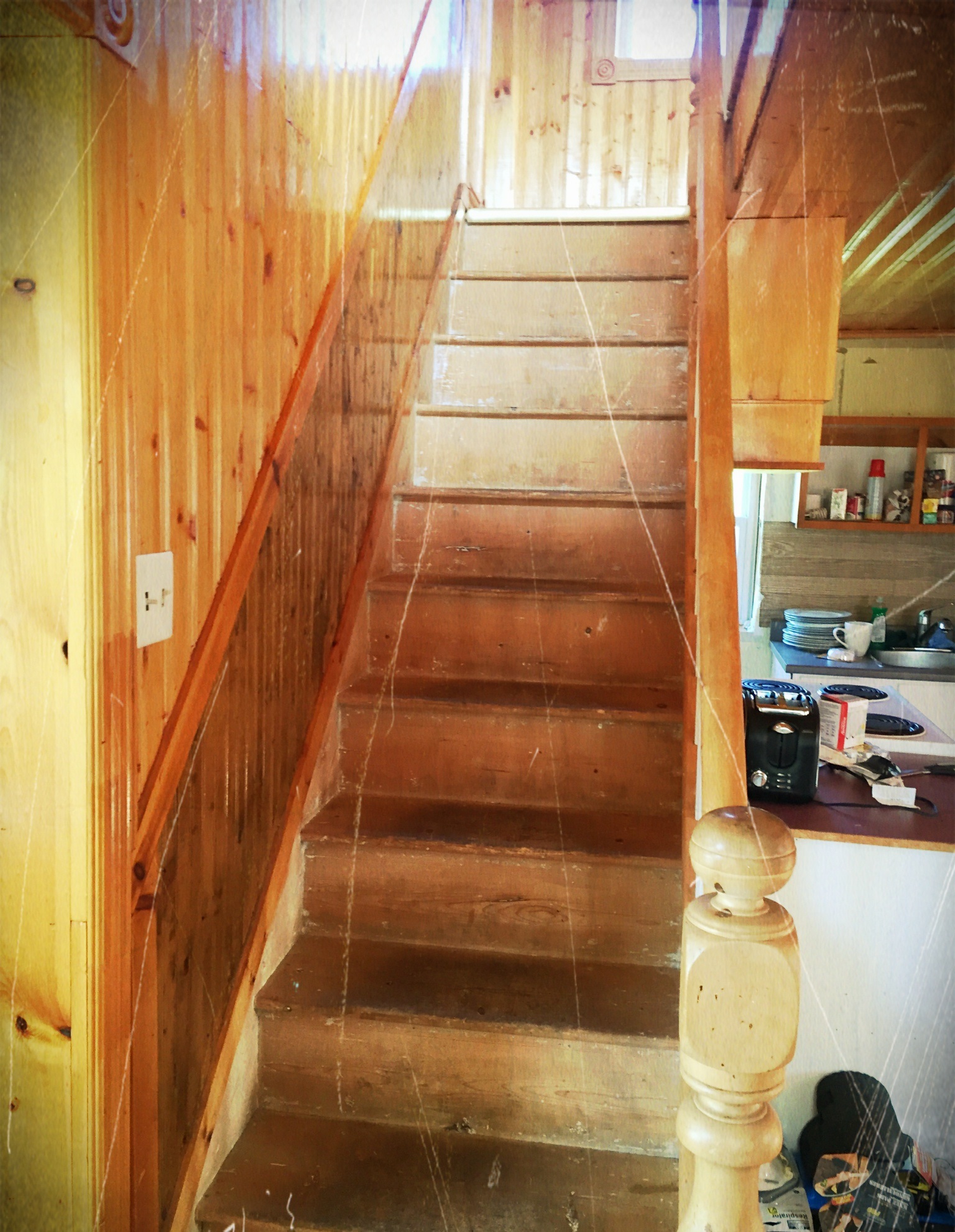 Wooden Stairway