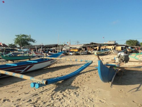 Jimbaran Beach - Fishing Boats