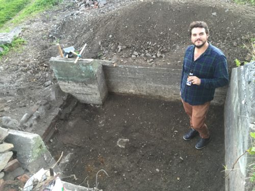 Larry in Root Cellar