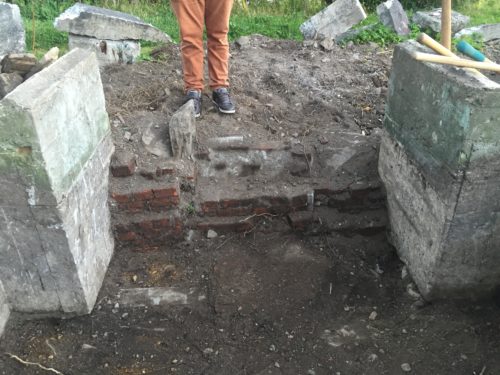 Root Cellar Stairs