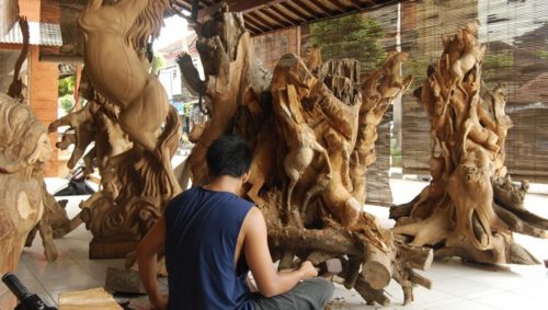 Shopping - Wood carvings