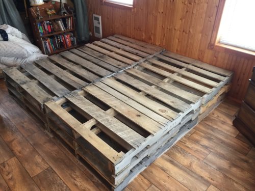 Stacked Pallets