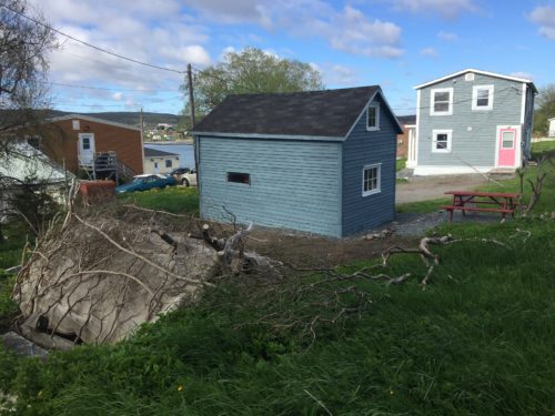 Behind the Shed - After