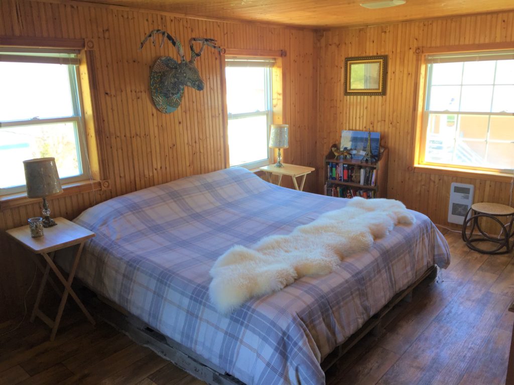 After - Master Bedroom Bed