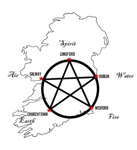 Cursed Ireland - Pentagram 