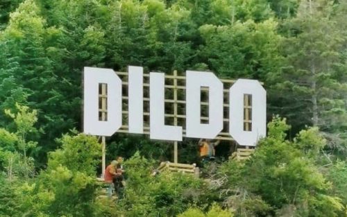 Dildo Newfoundland Sign