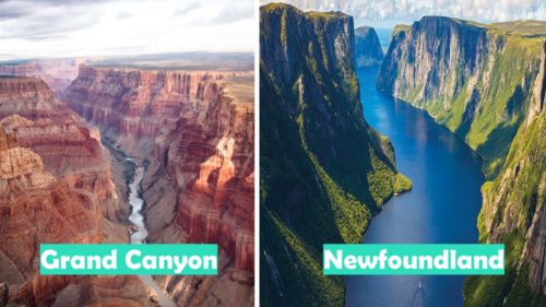 Grand Canyon vs Newfoundland (Gros Morne)