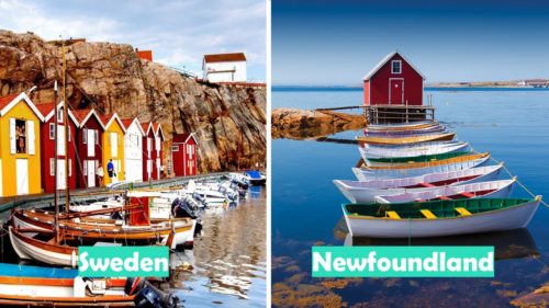 Sweden vs Newfoundland (Fishing Villages)