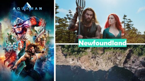 Aquaman Movie in Newfoundland, East Coast Trail
