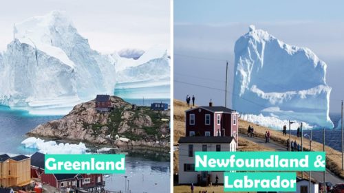 Greenland vs Newfoundland