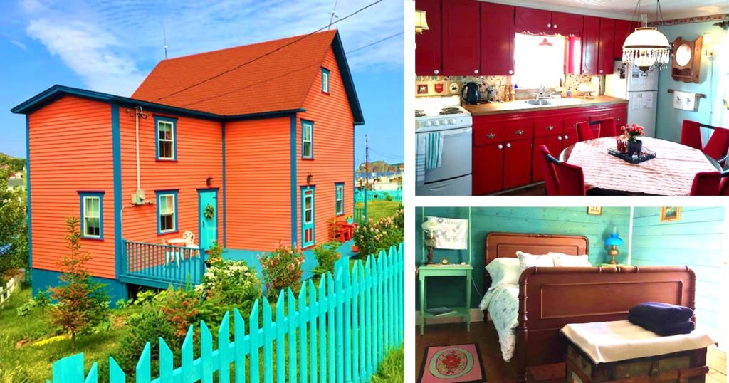 The Pumpkin House, Twillingate - Most Colourful Rentals