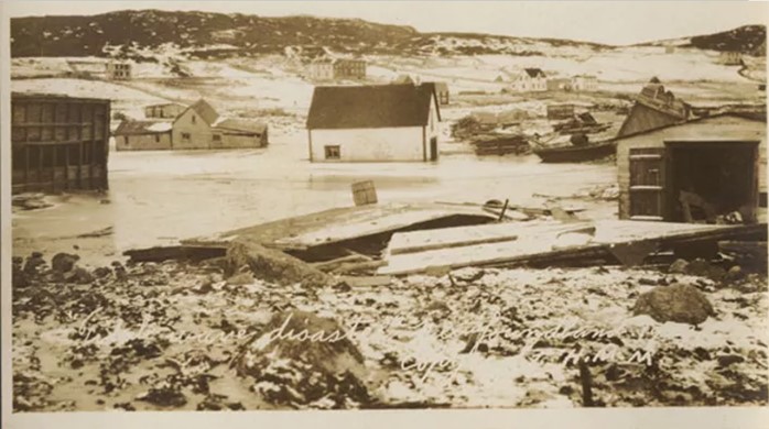 1929 Tidal Wave in Burin, Newfoundland